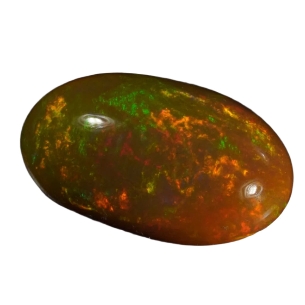 5.02 Karat wunderschönes Farbspektakel, äthiopischer Welo-Opal - Sépia Opal