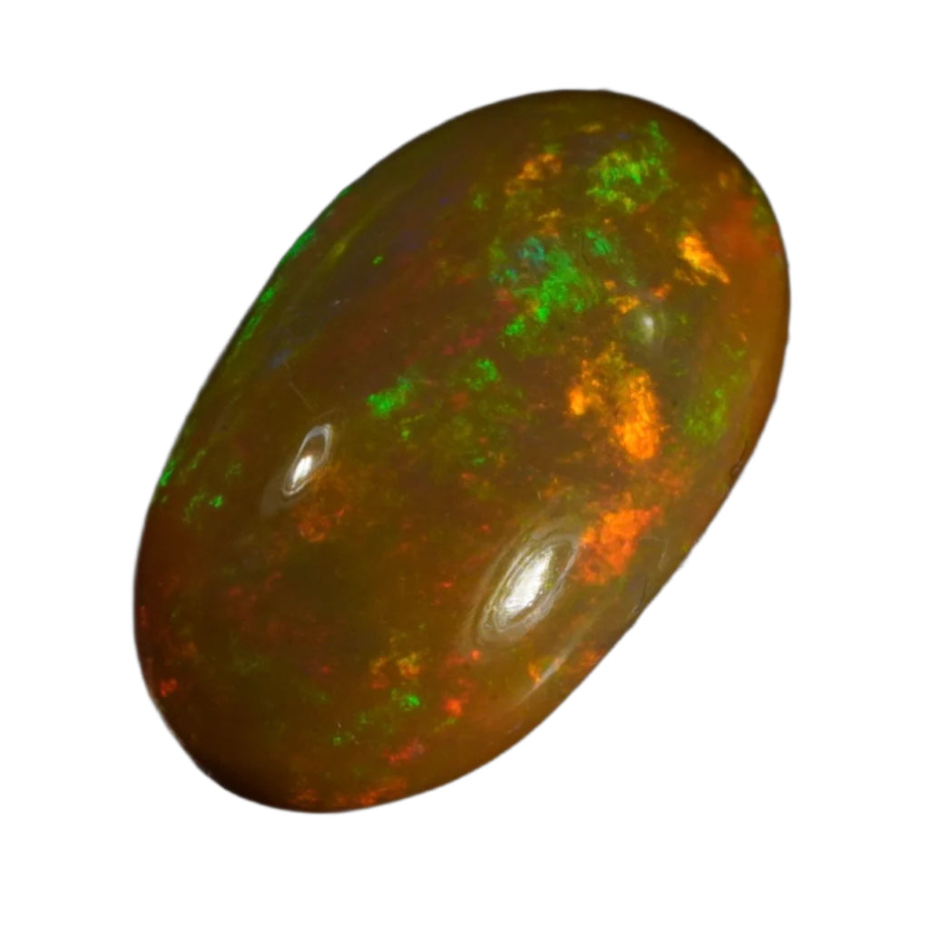 5.02 Karat wunderschönes Farbspektakel, äthiopischer Welo-Opal - Sépia Opal