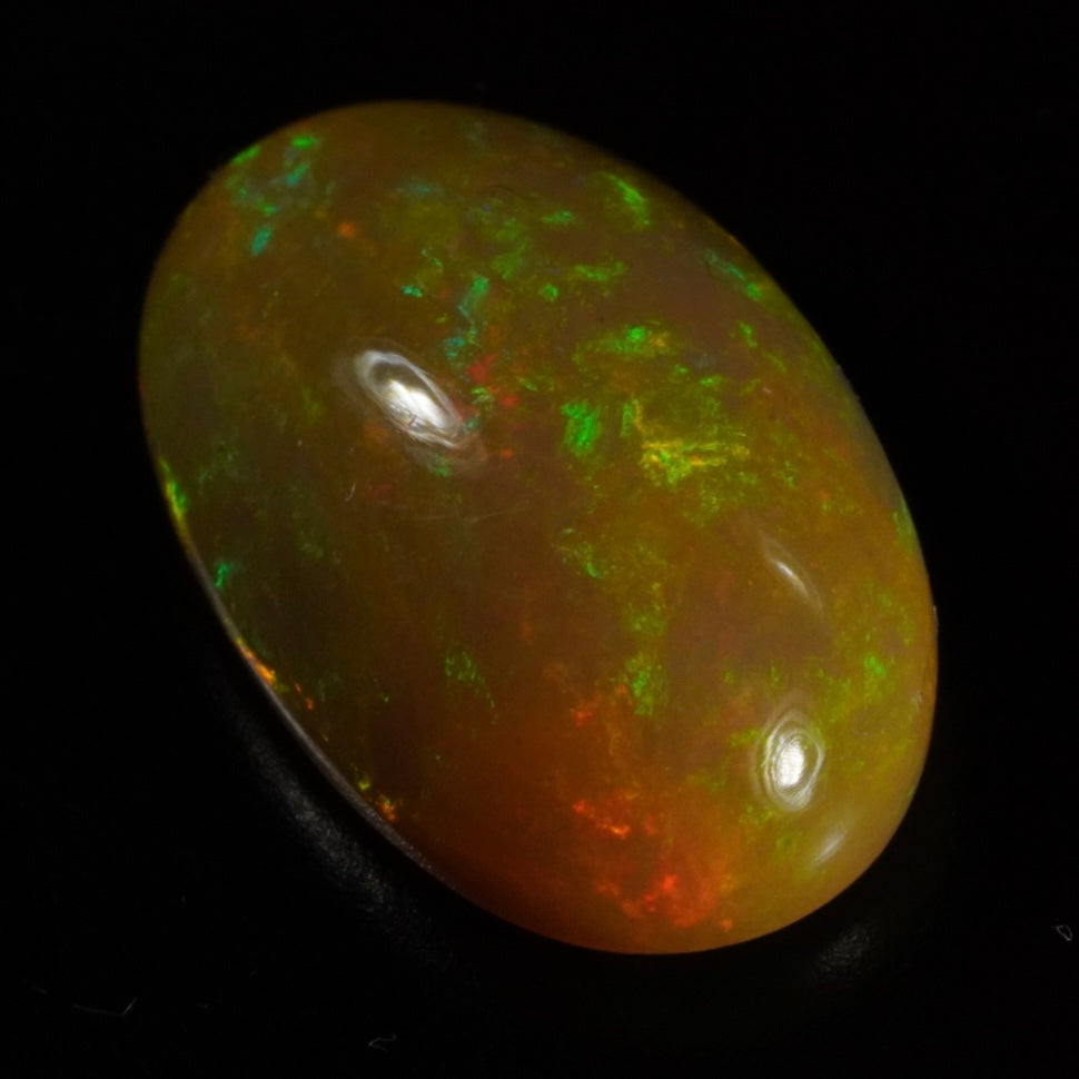 5.02 Karat wunderschönes Farbspektakel, äthiopischer Welo-Opal - Sépia Opal