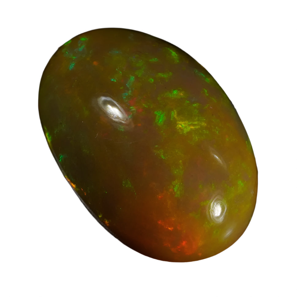 5.02 Karat wunderschönes Farbspektakel, äthiopischer Welo-Opal - Sépia Opal