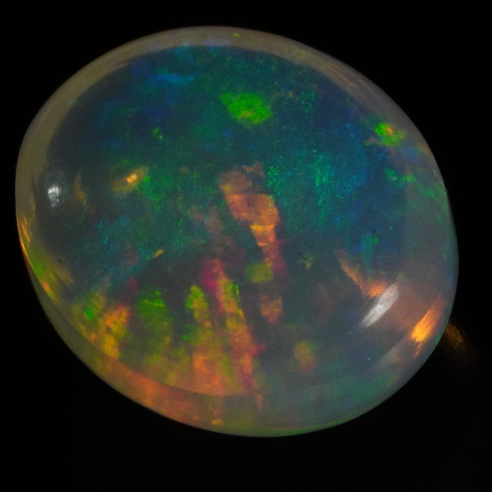 7.97 Karat traumhaftes Galaxienmuster, äthiopischer Welo-Opal - Éclaire Opal