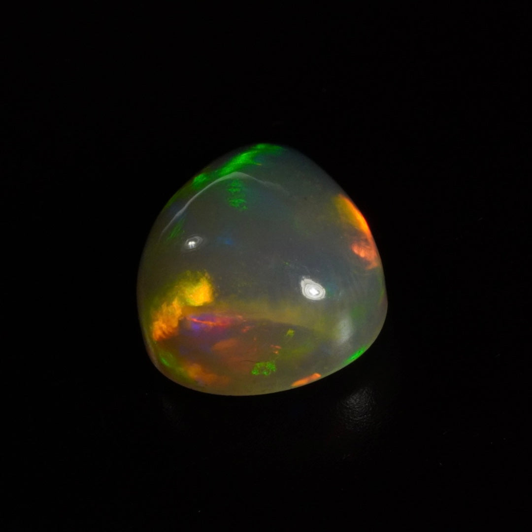 2.87 Karat exklusiver, natürlicher äthiopischer Welo-Opal - Sépia Opal
