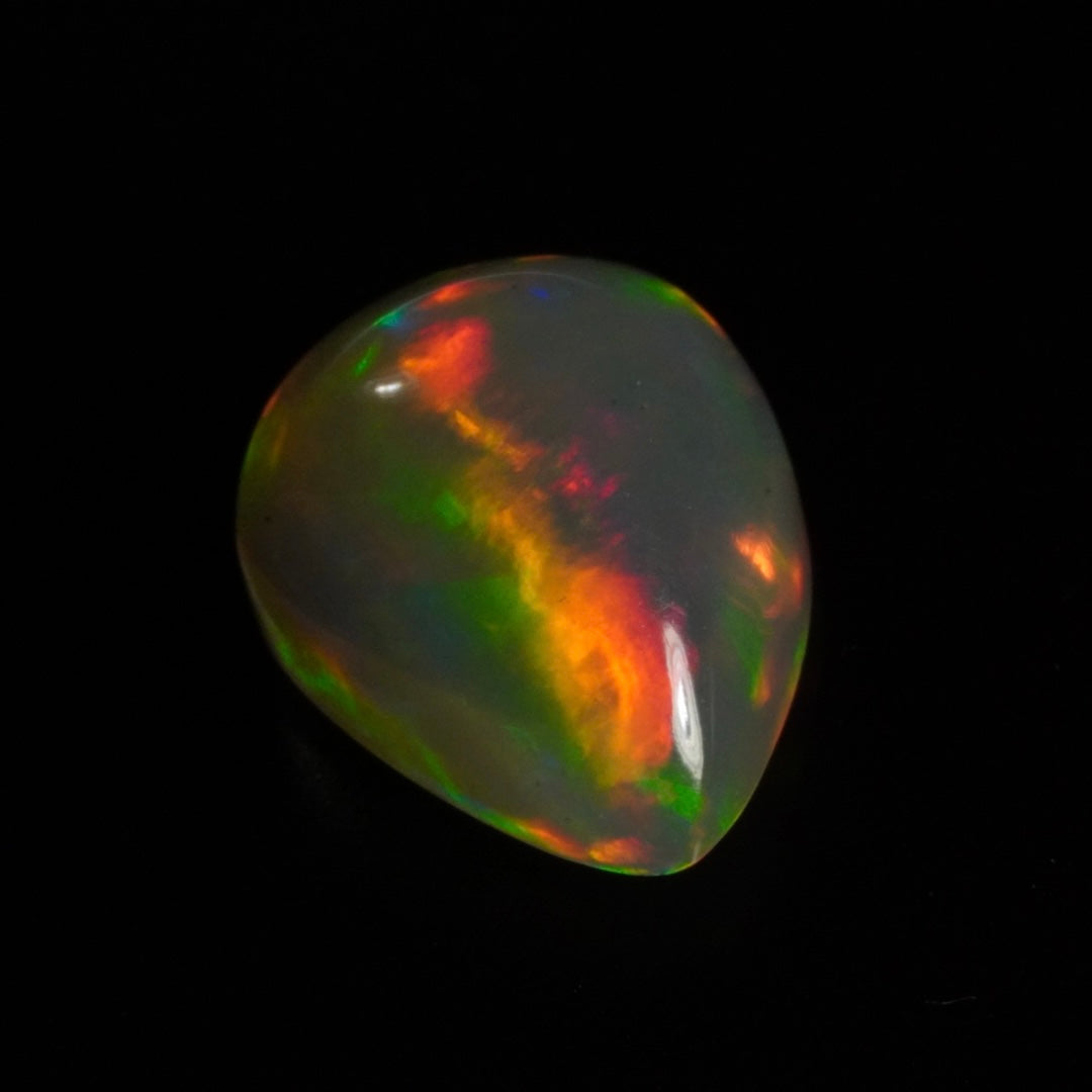 2.87 Karat exklusiver, natürlicher äthiopischer Welo-Opal - Sépia Opal