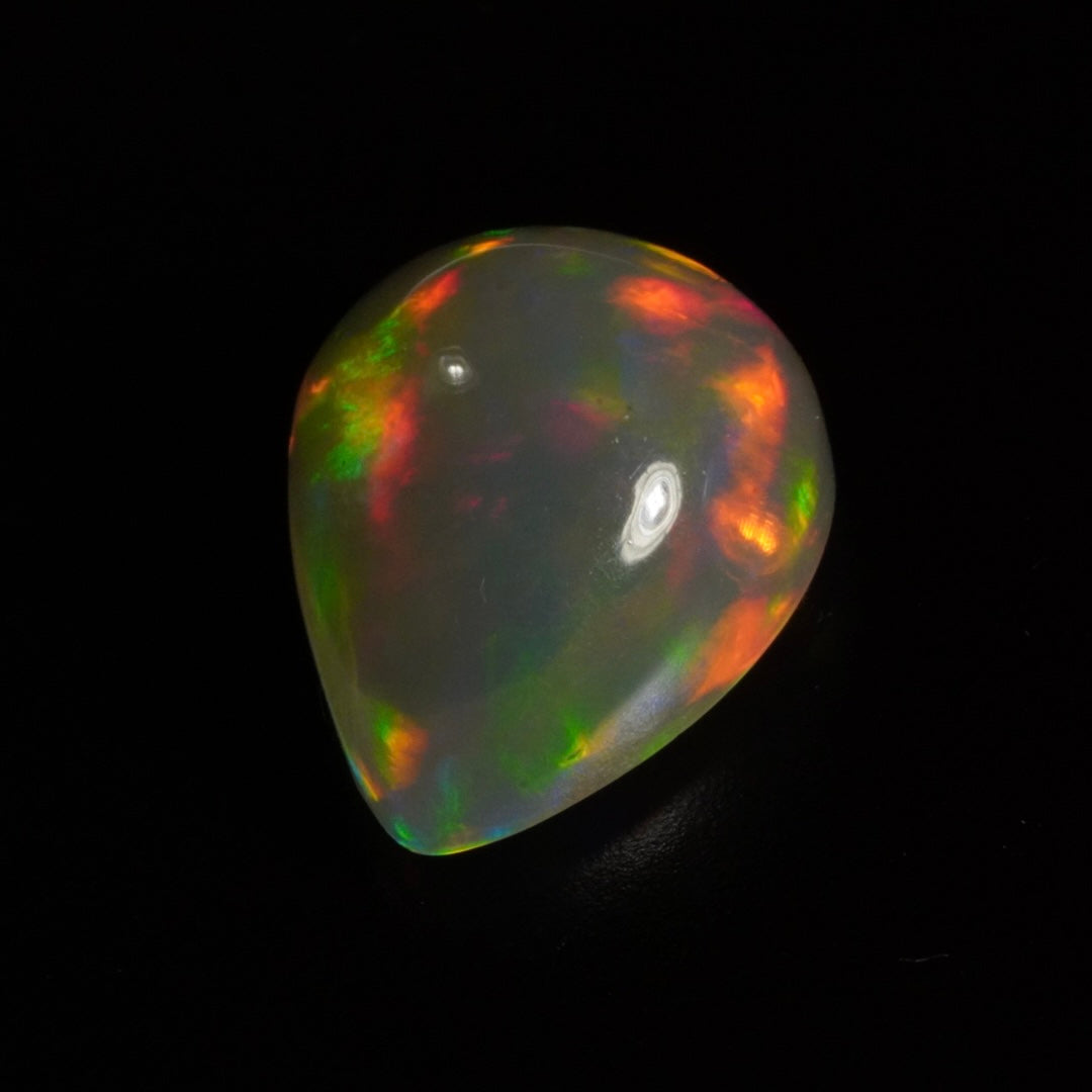 2.87 Karat exklusiver, natürlicher äthiopischer Welo-Opal - Sépia Opal