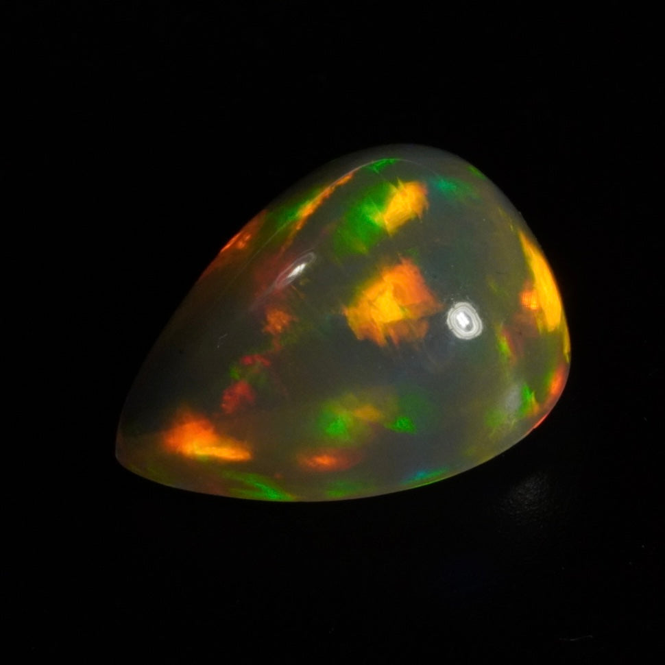 2.87 Karat exklusiver, natürlicher äthiopischer Welo-Opal - Sépia Opal