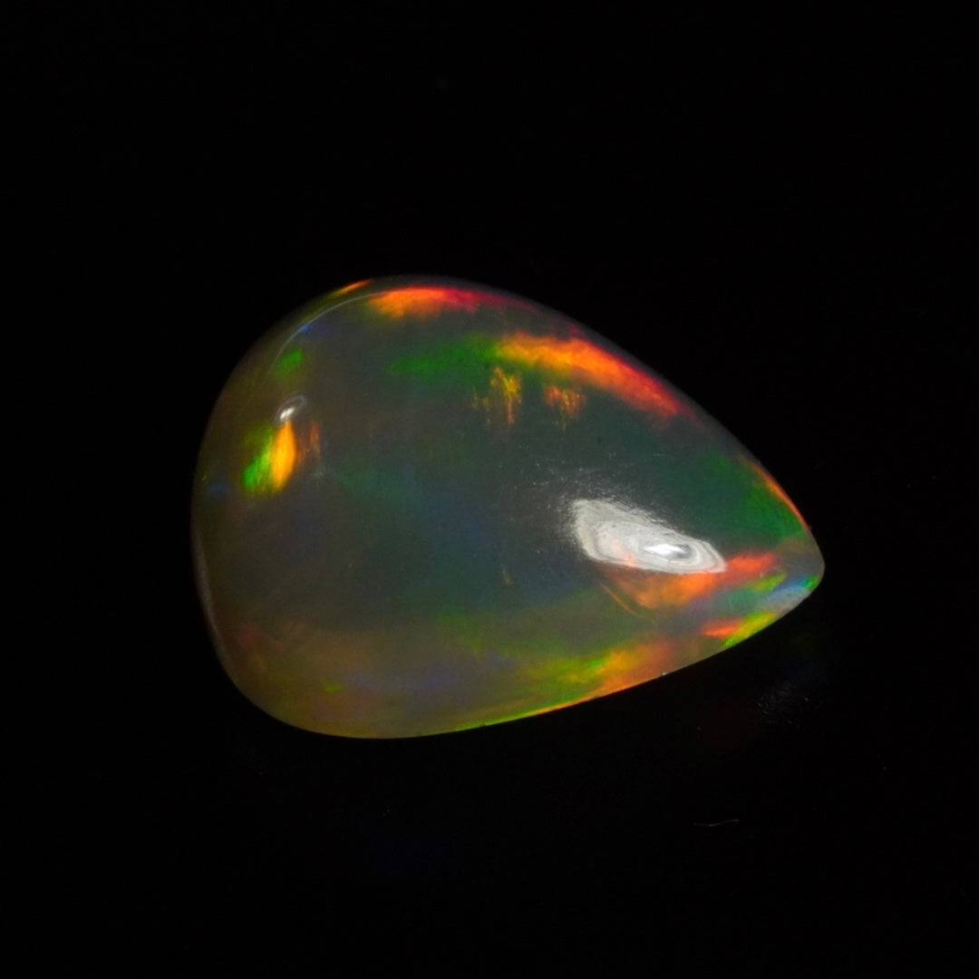 2.87 Karat exklusiver, natürlicher äthiopischer Welo-Opal - Sépia Opal
