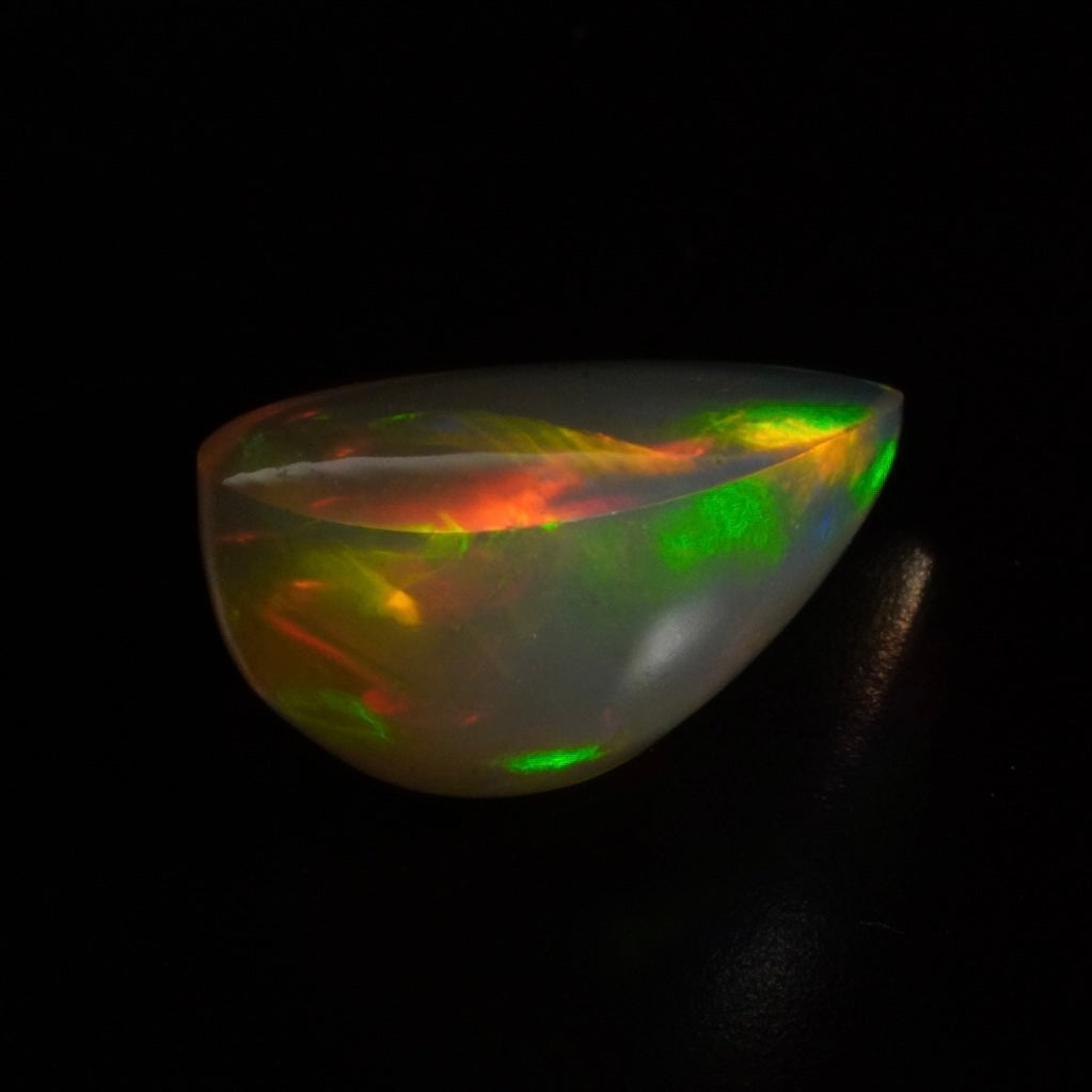 2.87 Karat exklusiver, natürlicher äthiopischer Welo-Opal - Sépia Opal