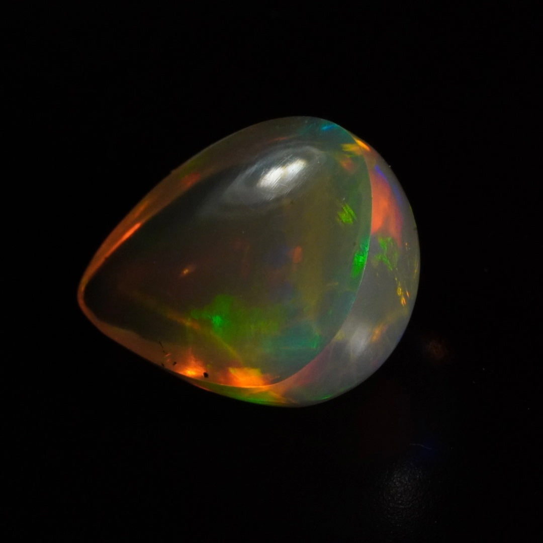 2.87 Karat exklusiver, natürlicher äthiopischer Welo-Opal - Sépia Opal