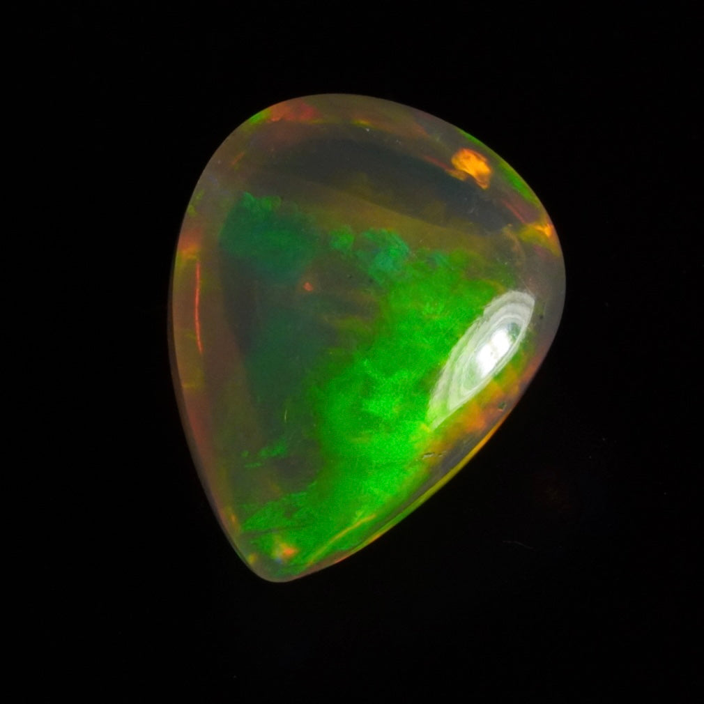 2.87 Karat exklusiver, natürlicher äthiopischer Welo-Opal - Sépia Opal