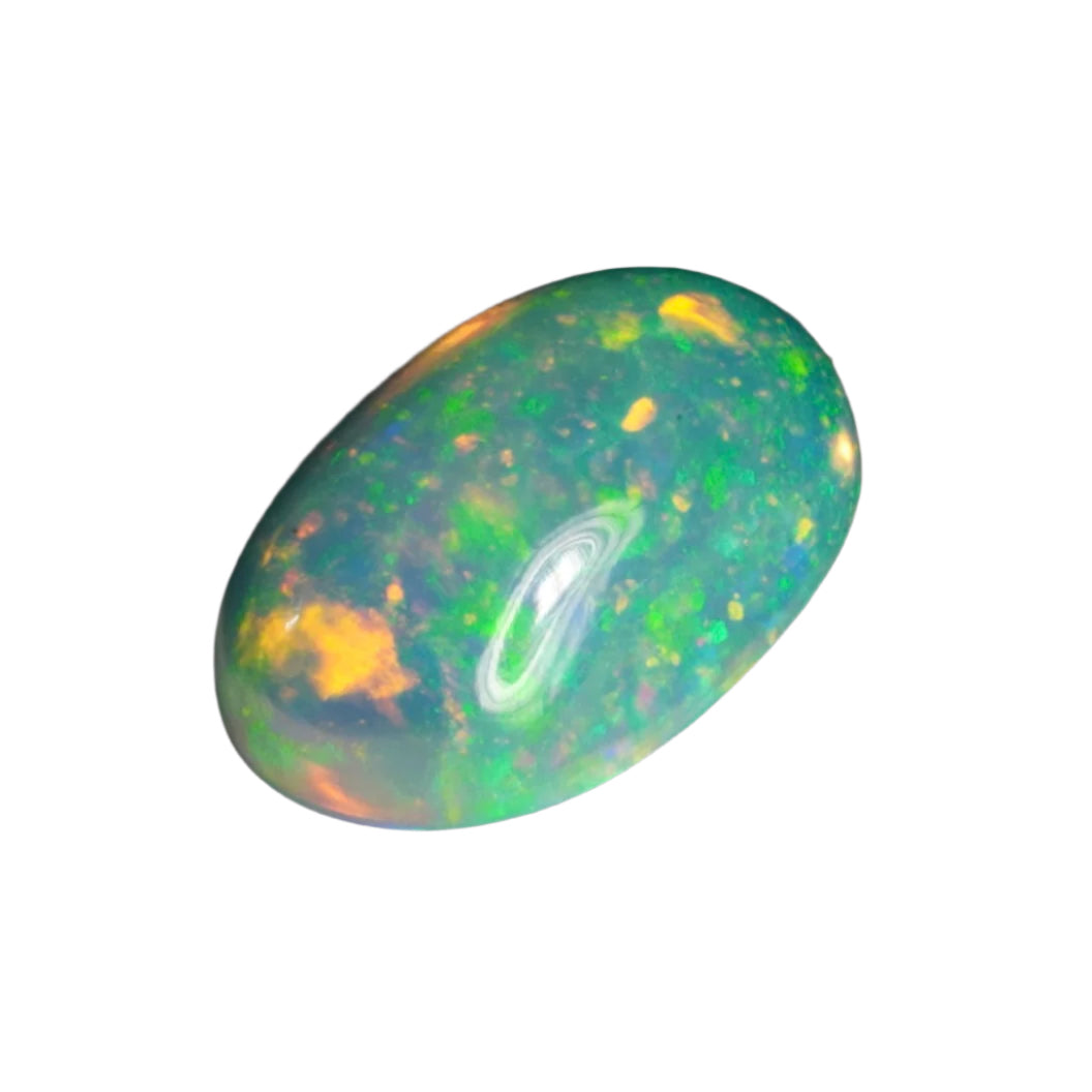 1.66 carats of beautifully sparkling Ethiopian color Welo Opal - Juvénile Opal