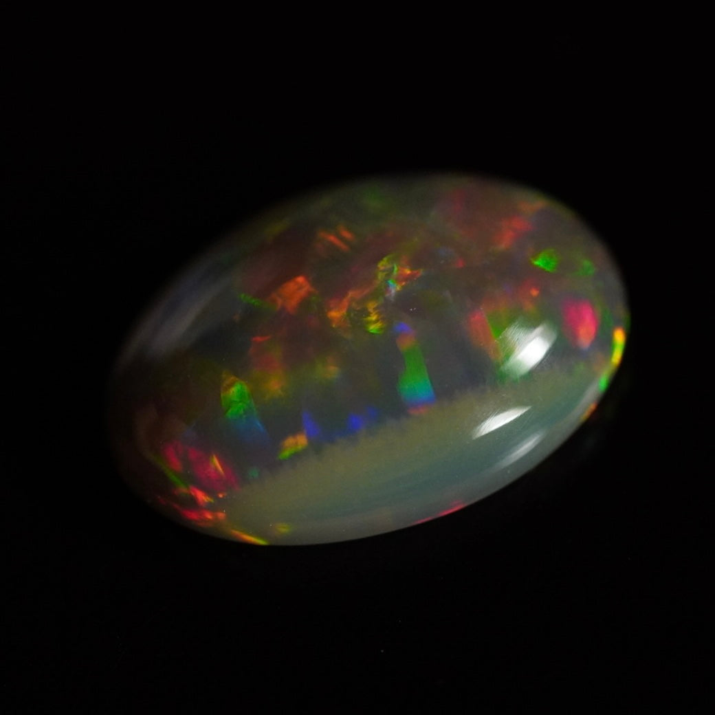 2.92 Karat wunderschöner, echter äthiopischer Welo-Opal - Sépia Opal