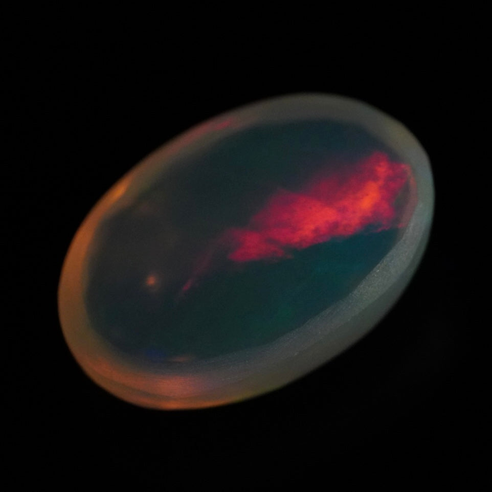 1.99 Karat exklusiver, echter äthiopischer Farb-Welo-Opal - Éclaire Opal