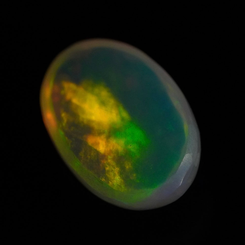 1.99 Karat exklusiver, echter äthiopischer Farb-Welo-Opal - Éclaire Opal