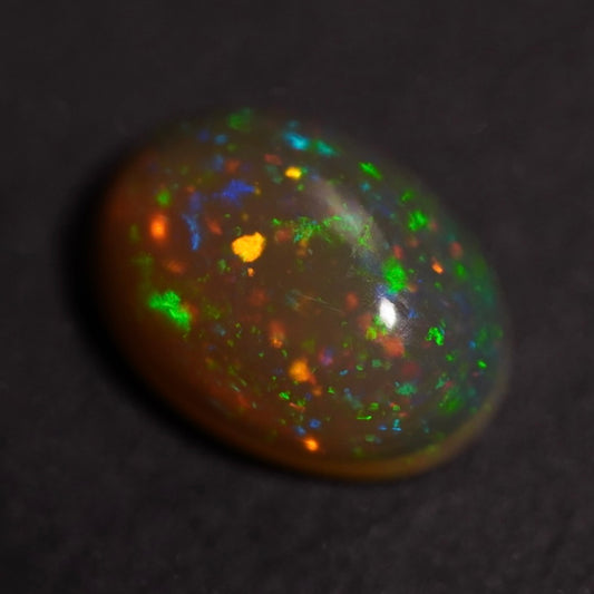 1,54 carat bel univers Opale Welo éthiopienne - Opale Éclaire