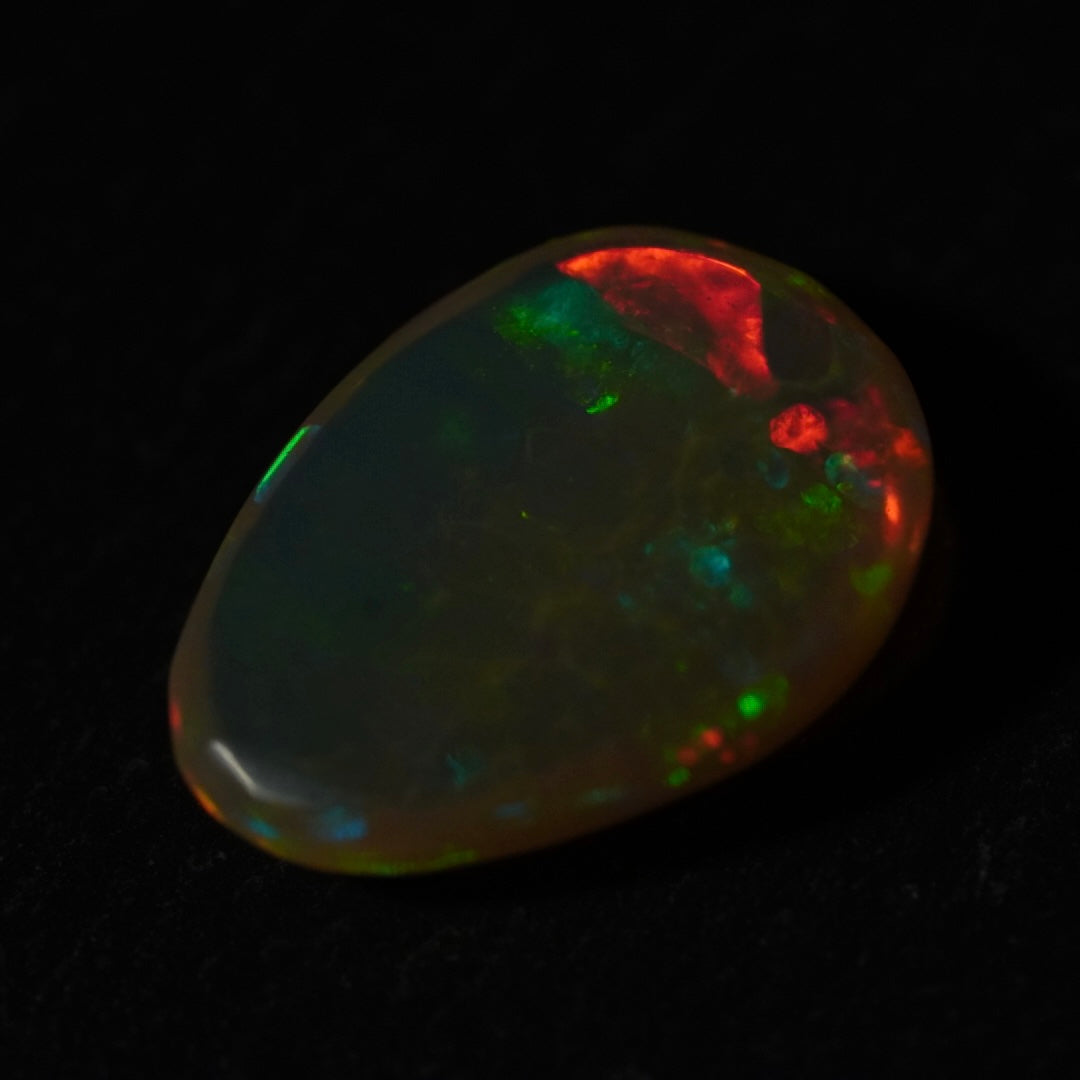 1.70 Karat fabelhafter, natürlicher äthiopischer Farb-Welo-Opal - Sépia Opal