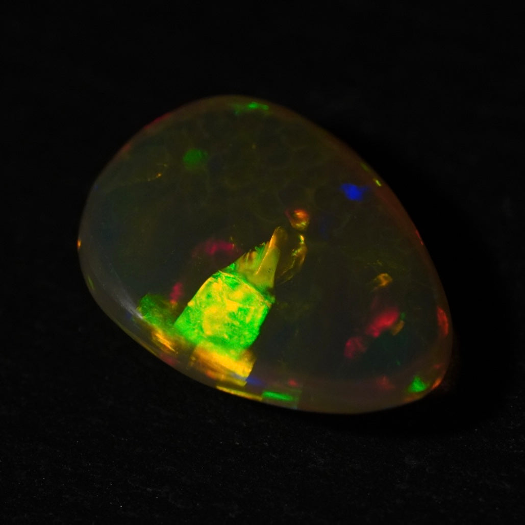 1.70 Karat fabelhafter, natürlicher äthiopischer Farb-Welo-Opal - Sépia Opal