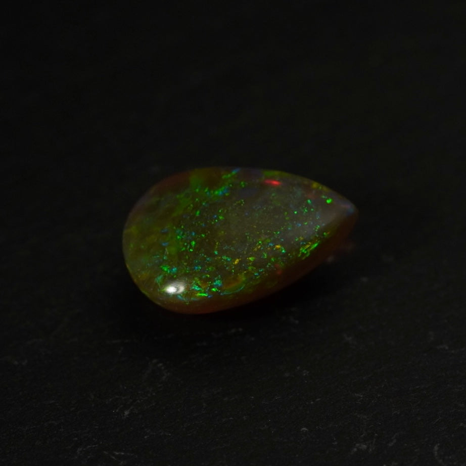 2.81 Karat exklusiver, natürlicher äthiopischer Farb-Welo-Opal - Sépia Opal