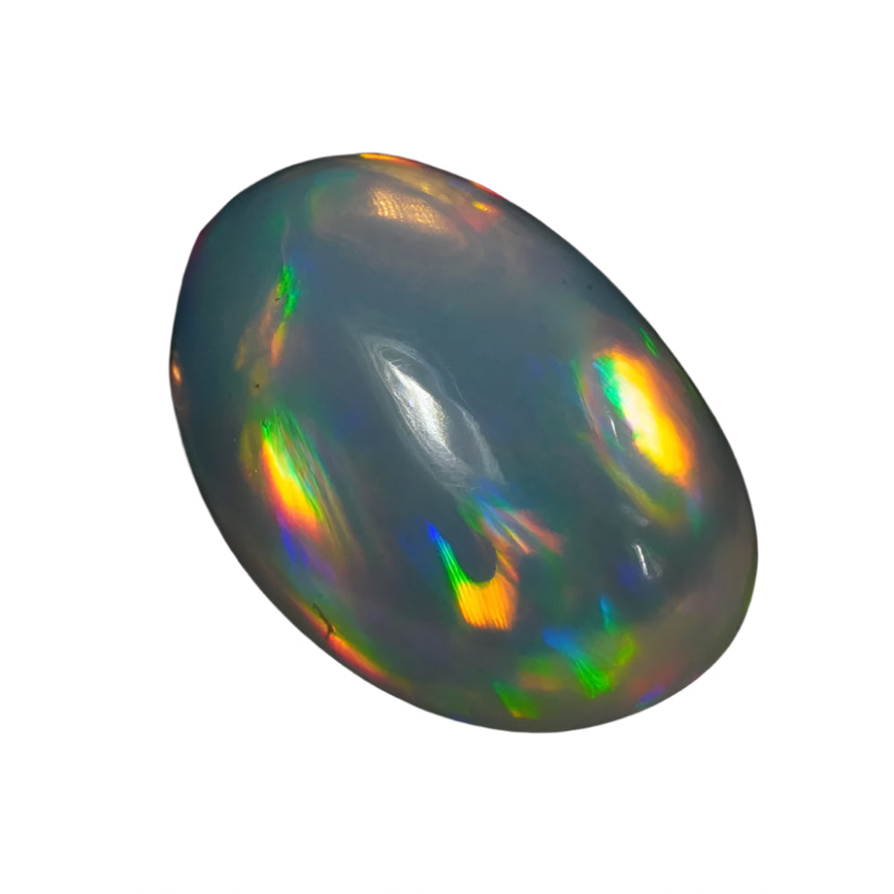 2.89 Karat spektakuläres Farbspiel, natürlicher äthiopischer Welo-Opal - Éclaire Opal