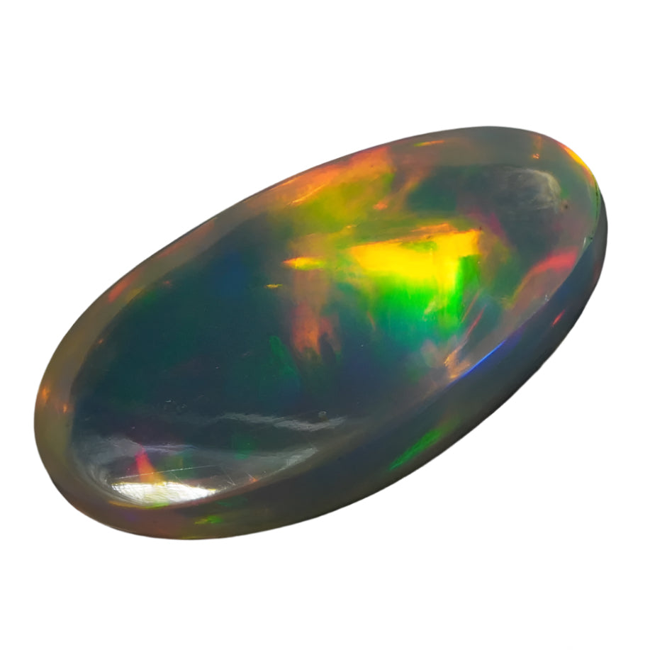 2.89 Karat spektakuläres Farbspiel, natürlicher äthiopischer Welo-Opal - Éclaire Opal