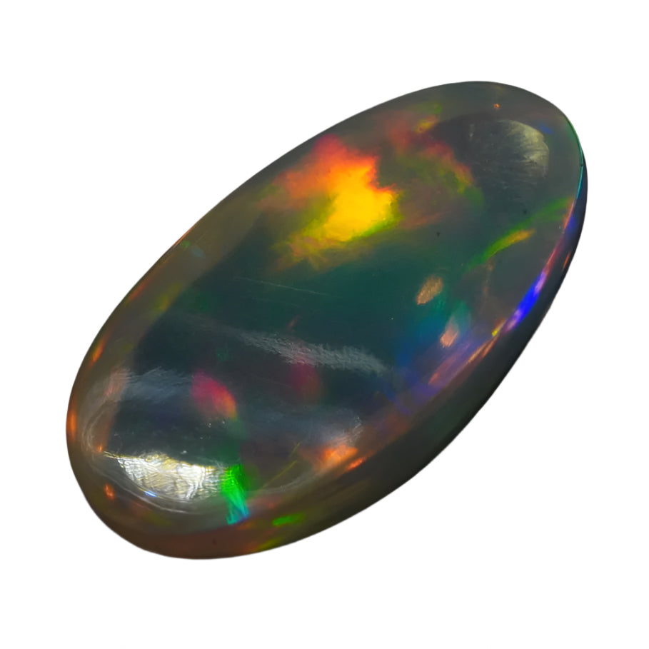 2.89 Karat spektakuläres Farbspiel, natürlicher äthiopischer Welo-Opal - Éclaire Opal