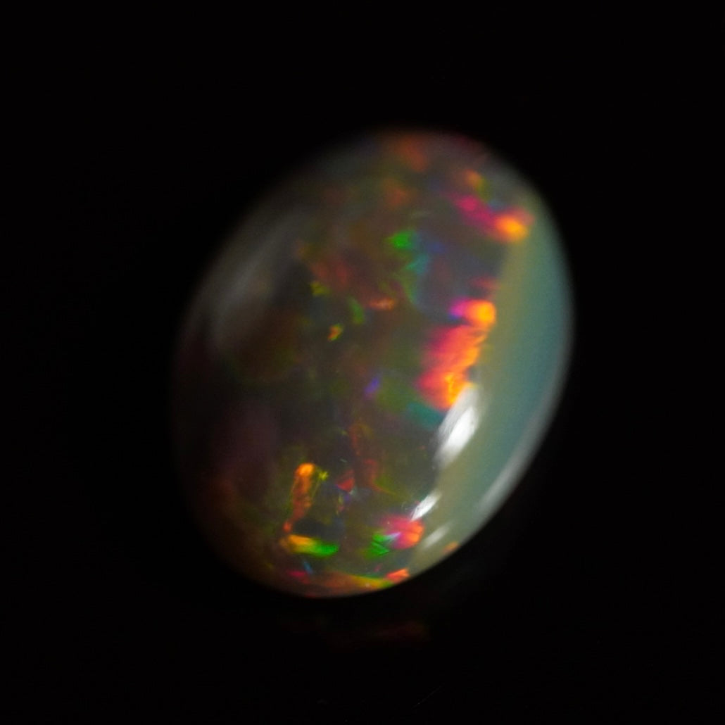 2.92 Karat wunderschöner, echter äthiopischer Welo-Opal - Sépia Opal