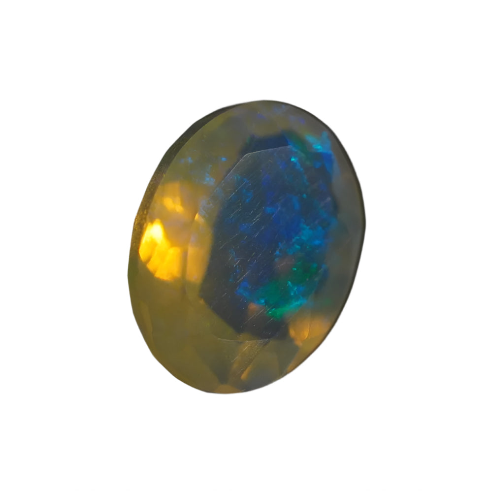 1.24 Karat wunderschöner facettierter Welo Opal - Éclaire Opal