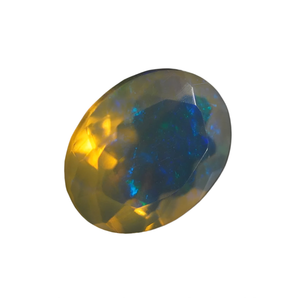 1.24 Karat wunderschöner facettierter Welo Opal - Éclaire Opal
