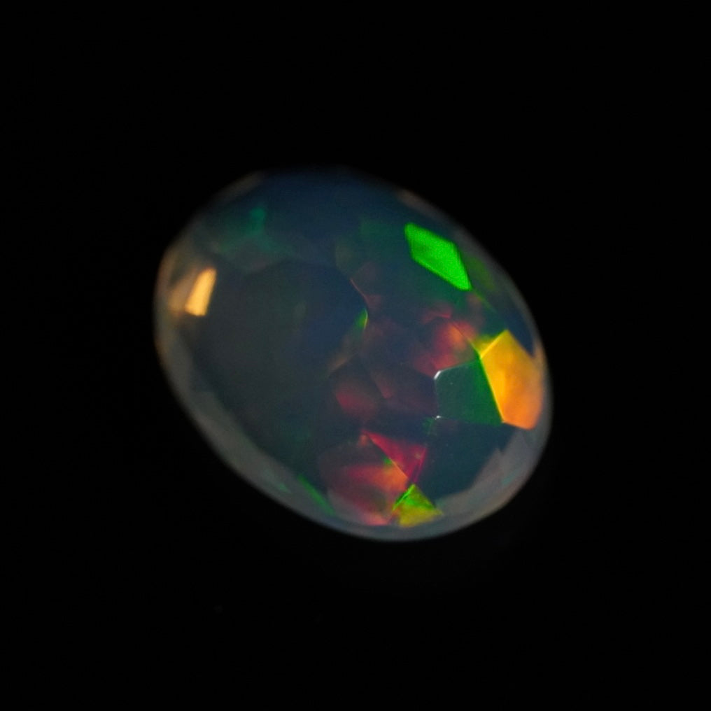 1.47 Karat exklusiver facettierter Welo Opal - Éclaire Opal