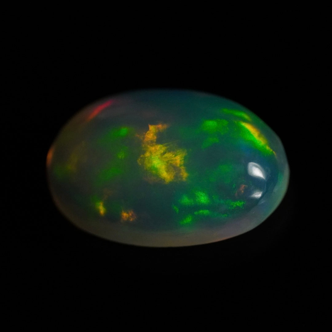 1.99 Karat exklusiver, echter äthiopischer Farb-Welo-Opal - Éclaire Opal