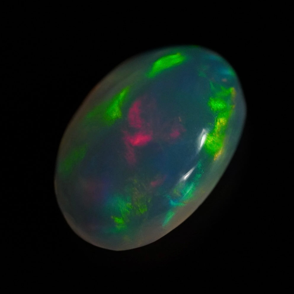 1.99 Karat exklusiver, echter äthiopischer Farb-Welo-Opal - Éclaire Opal