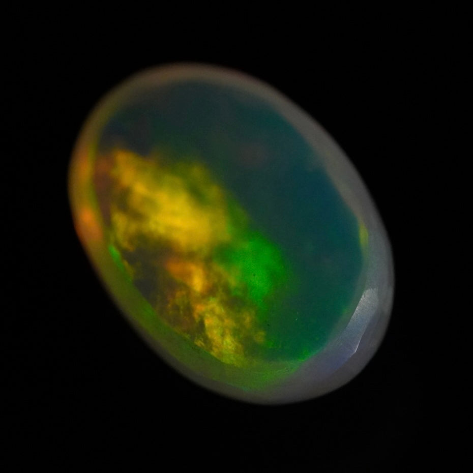1.99 Karat exklusiver, echter äthiopischer Farb-Welo-Opal - Éclaire Opal
